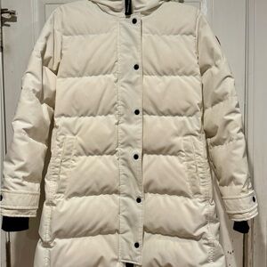 Canada Goose Cream Puffer Jacket